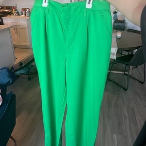 H&M Bright Green Women's Pants